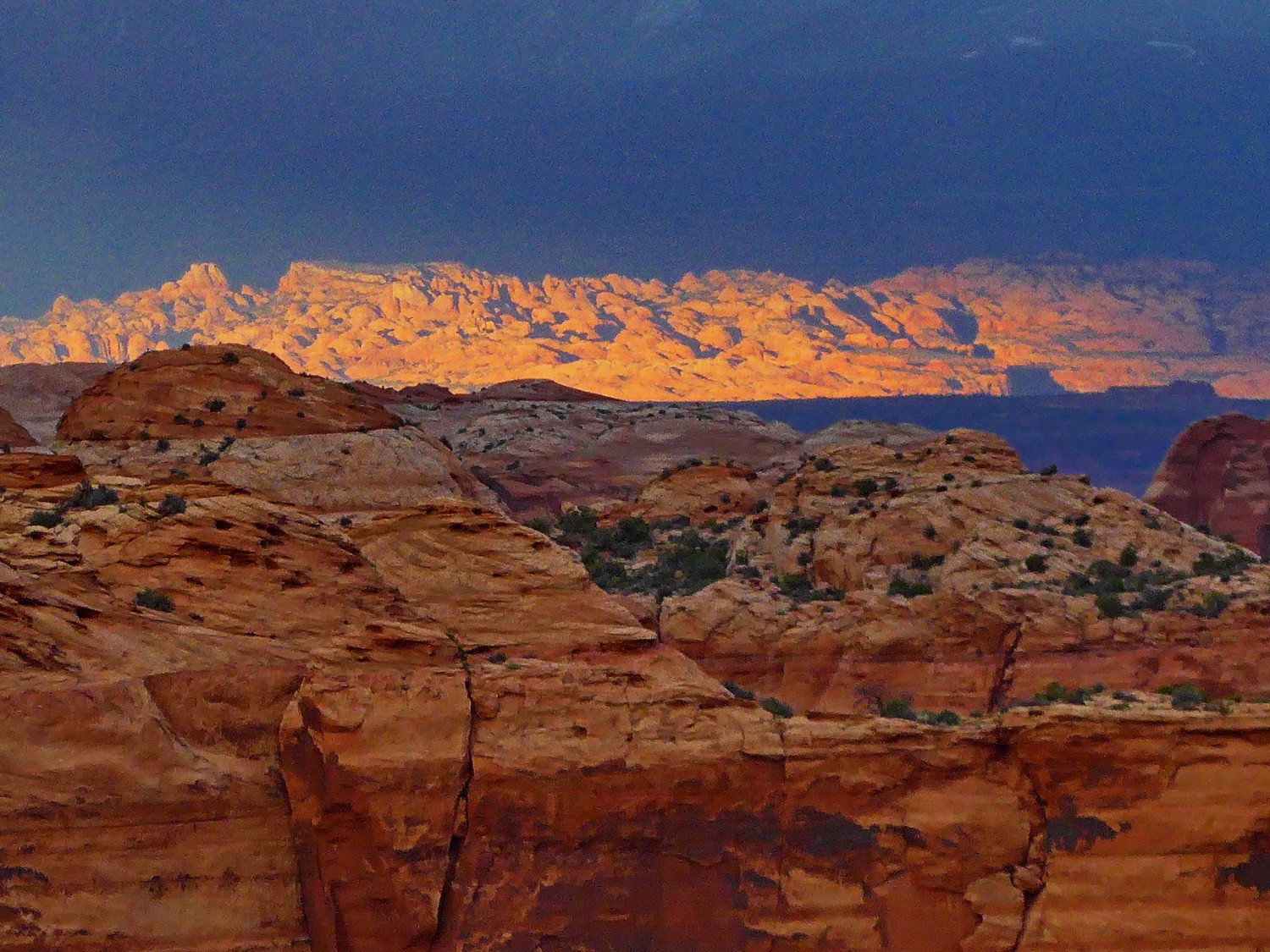 Sunset in the Canyonlands National Park